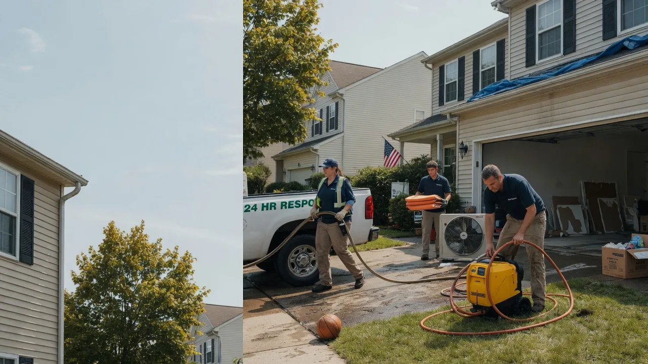 Emergency Water Damage Restoration in Marshallville, OH near me